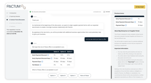 Rebate Negotiation Agent View